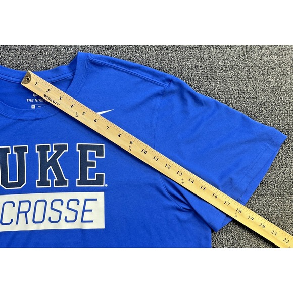 Vintage‎ Duke Blue Devils Lacrosse Shirt Mens XX Large Blue Nike Team NCAA Logo - Picture 9 of 10